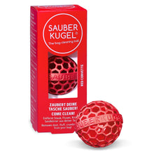 Load image into Gallery viewer, Sauberkugel - The Clean Ball - Keep your Bags Clean - Sticky Inside Ball Picks up Dust, Dirt and Crumbs in your Purse, Bag, Or Backpack